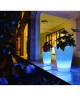 LUMISKY Vase lumineux conique Led télécommandable 50cm  Multicolore