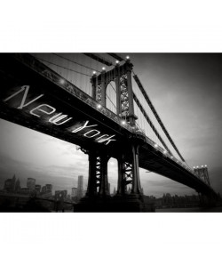 Affiche papier   New York Bridge    Braun Studio    50x70 cm