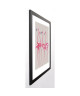 SUMMER THORNTON Image encadrée Elegant Flamingos 67x87 cm Rose