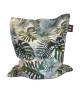 PARADISE Coussin géant imprimé Intérieur & Extérieur  110x130 cm  Vert