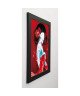 SYBILE Image encadrée Slinky  47x57 cm  Rouge