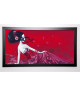 SYBILE Image encadrée Enchanted breeze 57x107 cm Rouge