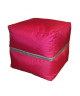 Pouf carré 2 en 1 45x4590x25 cm fuchsia