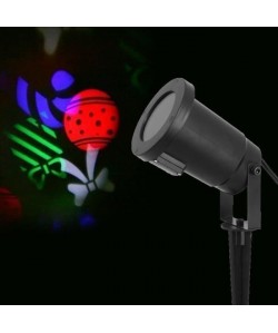 Projecteur LED de Noël  Paquets cadeaux multicolores