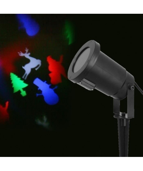 Projecteur LED de Noël  4 Design  Multicolore