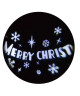 XmasKING Projecteur LED d\'extérieur noël Merry Christmas  Blanc froid
