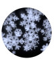 XmasKING Projecteur LED d\'extérieur noël Effet flocons de neige  Blanc