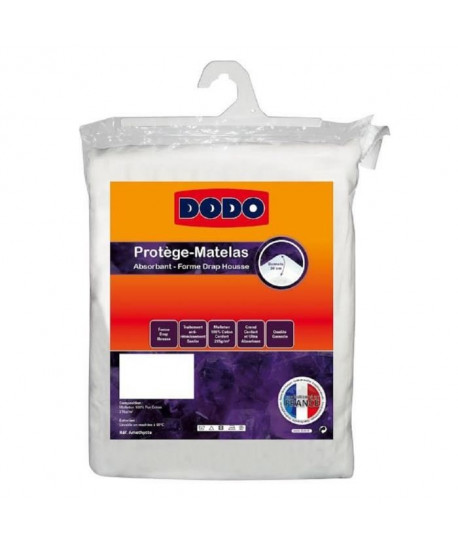 DODO Protegematelas Améthyste 180x200 cm en forme de drap housse