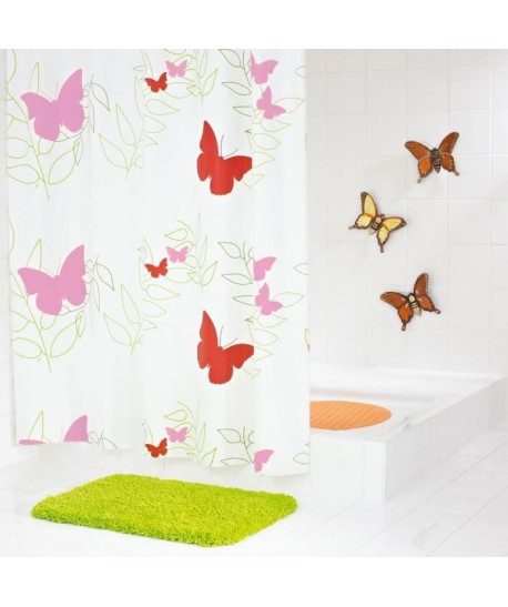 RIDDER Rideaux de douche en plastique  Butterflies