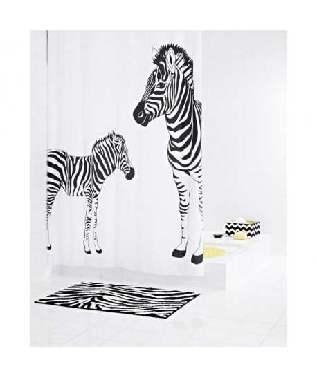 RIDDER Rideaux de douche textile  Zebra