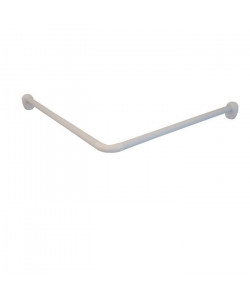 Barre d\'angle 90x90 cm  ř 25 mm  Blanc