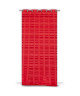 Rideau Vertigo  8 oeillets  Effet soie  135 x 245 cm  Rouge