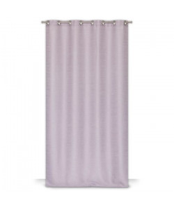 Rideau CORDA 8 oeillets 140 x 245 cm  Rose