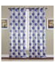 Paire de double rideaux 140x260 cm Bleu