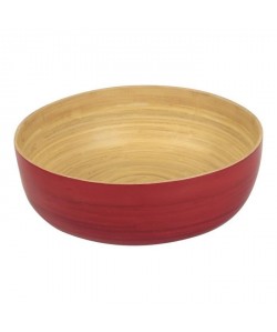 AMBIANCE NATURE Saladier 35 cm rouge