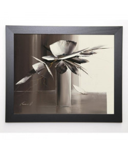 TRAMONI OLIVIER Image encadrée Bouquet gris I  47x57 cm  Gris