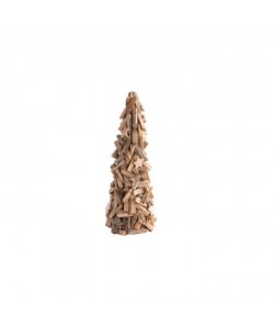 Sapin de Noël artificiel en bois 17x46 cm