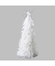 Sapin de Noël artificiel en Plumes Blanc 42 cm