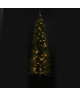 Sapin de Noël lumineux en PVC Luxe cypres 150 cm