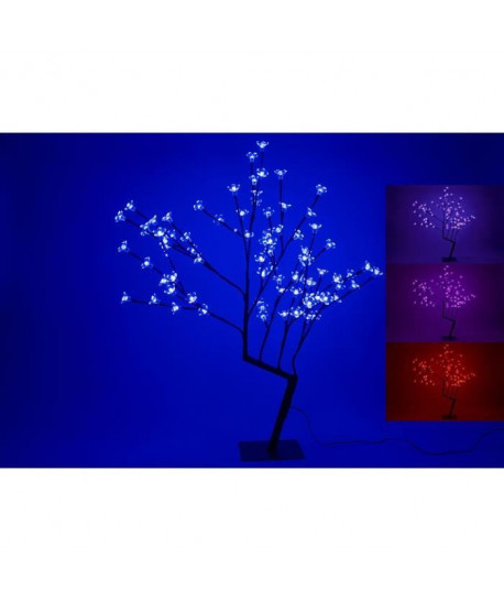 Sapin de Noël artificiel lumineux Fleur 80 cm