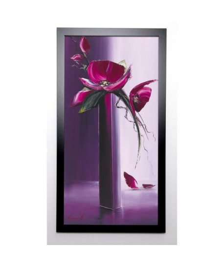 TRAMONI OLIVIER Image encadrée Elegance en mauve I 57x107 cm Violet