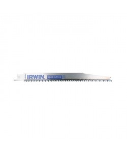 IRWIN Lot de 5 lames de scie sabre  Pour bois et plastique S2345X  4/2,4 TPI  200 mm
