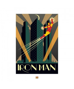 Affiche papier  Marvel Deco (Iron Man)     60x80 cm