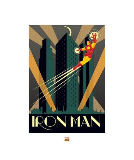 Affiche papier  Marvel Deco (Iron Man)     60x80 cm