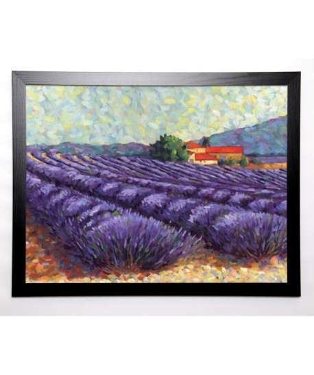 WESTWOOD Image encadrée Lavender Fields II 67x87 cm Violet