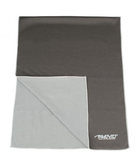 AVENTO Serviette de sport rafraîchissante  Gris