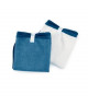 Babytolove Set de 2  serviettes a langer Blanc & Bleu