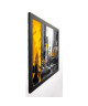 WOODS Image encadrée NYC Yellow 67x87 cm Jaune