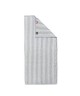 DONE Serviette de toilette Daily Shapes Stripes  50x100 cm  Argent et blanc