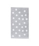 DONE Serviette invité Daily Shapes Dots  30x50 cm  Argent et blanc