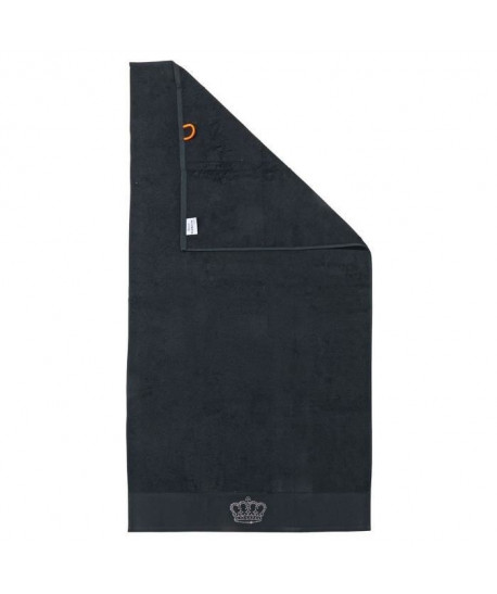 DONE Drap de douche Stone Crown  70x140 cm  Noir