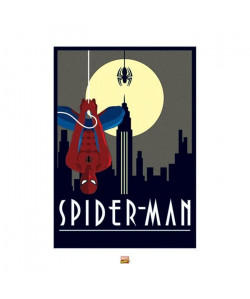 Affiche papier  Man Hanging)    Marvel Deco   60x80 cm