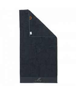 DONE Drap de douche Stone Mrs  70x140 cm  Noir