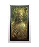 WU Image encadrée Buddha in Green I 57x107 cm Vert