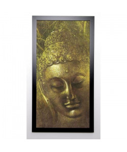 WU Image encadrée Buddha in Green II 57x107 cm Vert