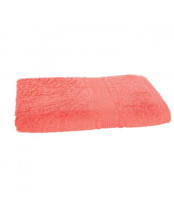 JULES CLARYSSE 1 Drap de Douche ROYALE Rouge Corail  70x140cm