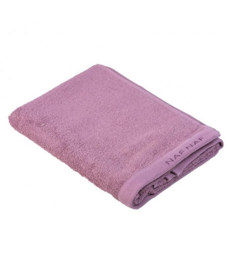 NAF NAF Drap de bain 100% coton Casual  70x140 cm  Violet mauve