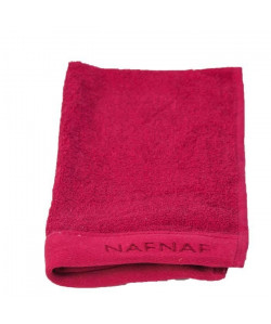 NAF NAF Serviette invité 100% coton Casual  30x50 cm  Rouge bordeaux