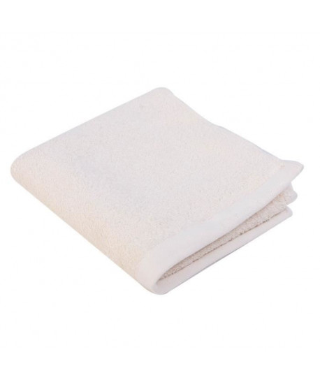 NAF NAF Serviette de toilette 100% coton Casual  50x100 cm  Beige creme