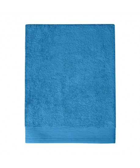 SANTENS Serviette de bain GRACE 70x140 cm  Bleu jewel