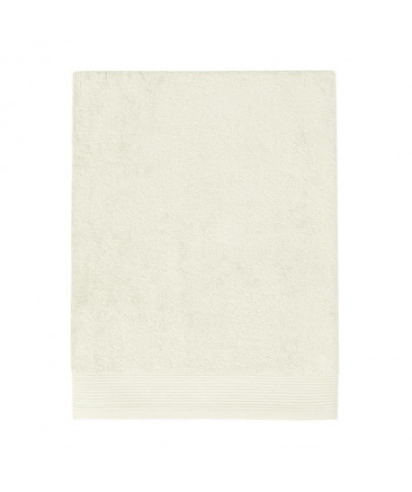 SANTENS Serviette de bain GRACE 70x140 cm  Blanc craie