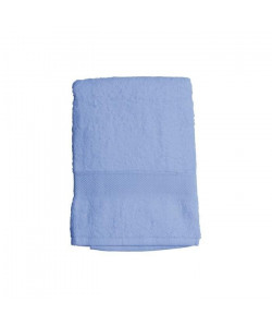 SOLEIL D\'OCRE Drap de bain 100% Coton DOUCEUR 70x130 cm  Bleu