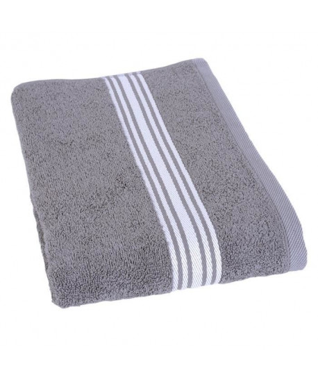 JULES CLARYSSE Drap de bain Pure 70x140 cm gris