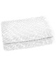 VENT DU SUD Lot de 2 draps de douche THALIA  70x130 cm  Blanc neige