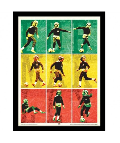 Poster Euro 2016 Bob Marley Foot