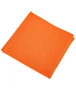 VENT DU SUD Lot de 12 serviettes de table YUCO  Orange mandarine